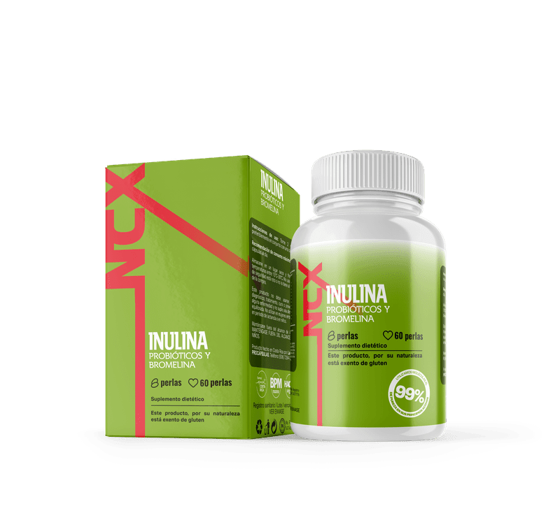 Inulina, probióticos y bromelina
